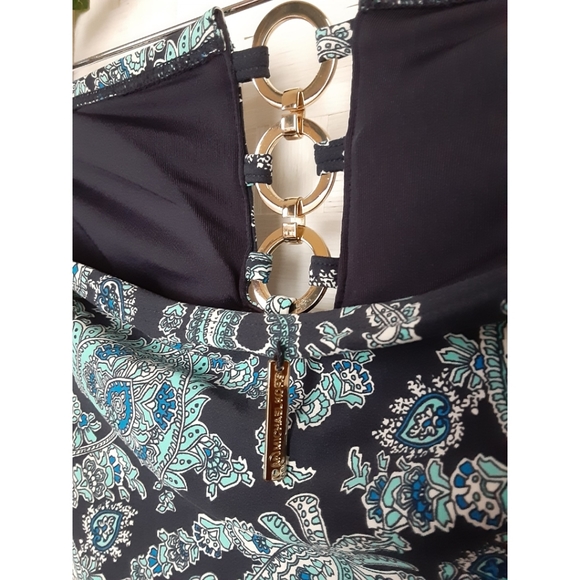 MICHAEL Michael Kors Bandeau Paisley Swimsuit - Picture 10 of 16